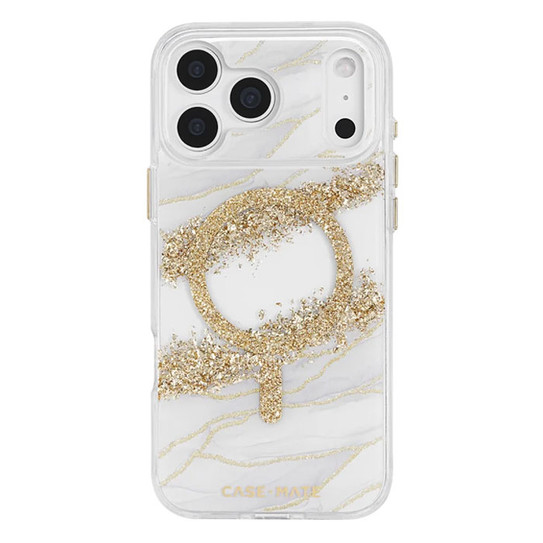 Case-Mate Karat Granite MagSafe Case iPhone 17 Pro Max - Gold Case-Mate Karat Granite MagSafe Case iPhone 17 Pro Max - Gold