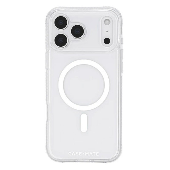 Case-Mate Tough Clear Plus MagSafe Case iPhone 17 Pro - Clear Case-Mate Tough Clear Plus MagSafe Case iPhone 17 Pro - Clear