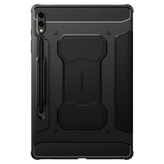 Spigen Rugged Armor Pro Case Samsung Galaxy Tab S10+ Plus / S9+ Plus 12.4" - Black Spigen Rugged Armor Pro Case Samsung Galaxy Tab S10+ Plus / S9+ Plus 12.4" - Black