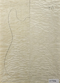 4A Carve Top Quilt Maple Top Wood