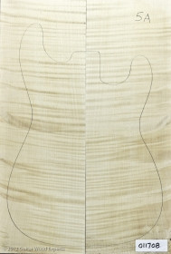 5A Flame Maple Carve Top