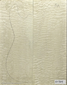 5A Carve Top Quilt Maple Top Wood
