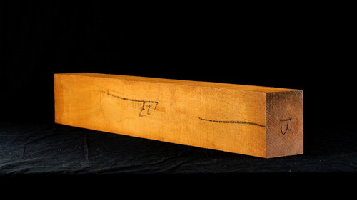 B grade Honduran Mahogany neck blank. 3.25" x 4.25" x 27". 2.7 lbs/bf to 3.2 lbs/bf B grade Honduran Mahogany neck blank. 3.25" x 4.25" x 27". 2.7 lbs/bf to 3.2 lbs/bf