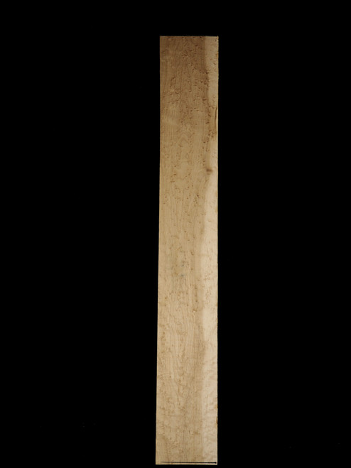 birdseye maple guitar neck. Strong with heart stain