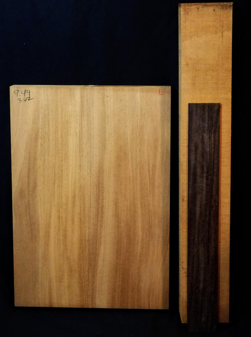 3a Mahogany Body, Neck and pre-radius (12") granadilla fretboard