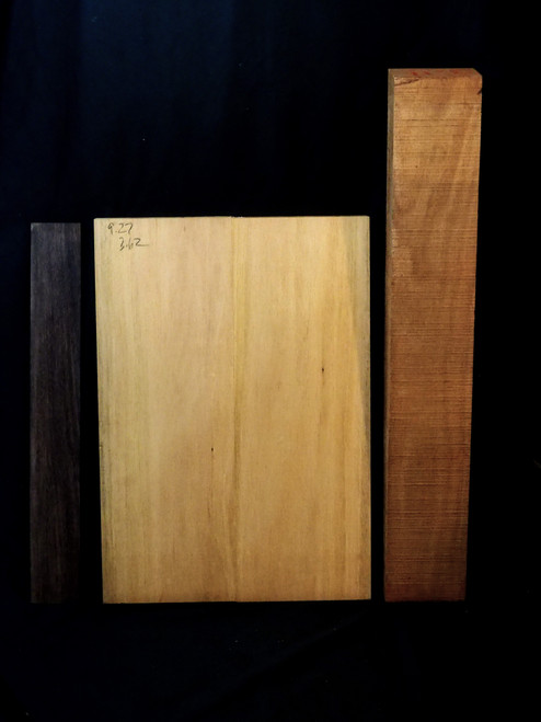 2a Mahogany Body, Neck and pre-radius (12") granadilla fretboard