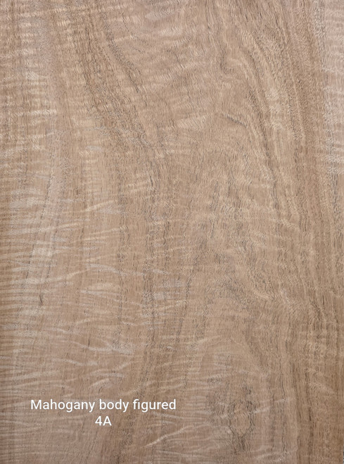 Figured Mexican Mahogany body