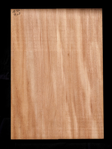 Figured Honduran Mahogany body blank, 3a, 2pc