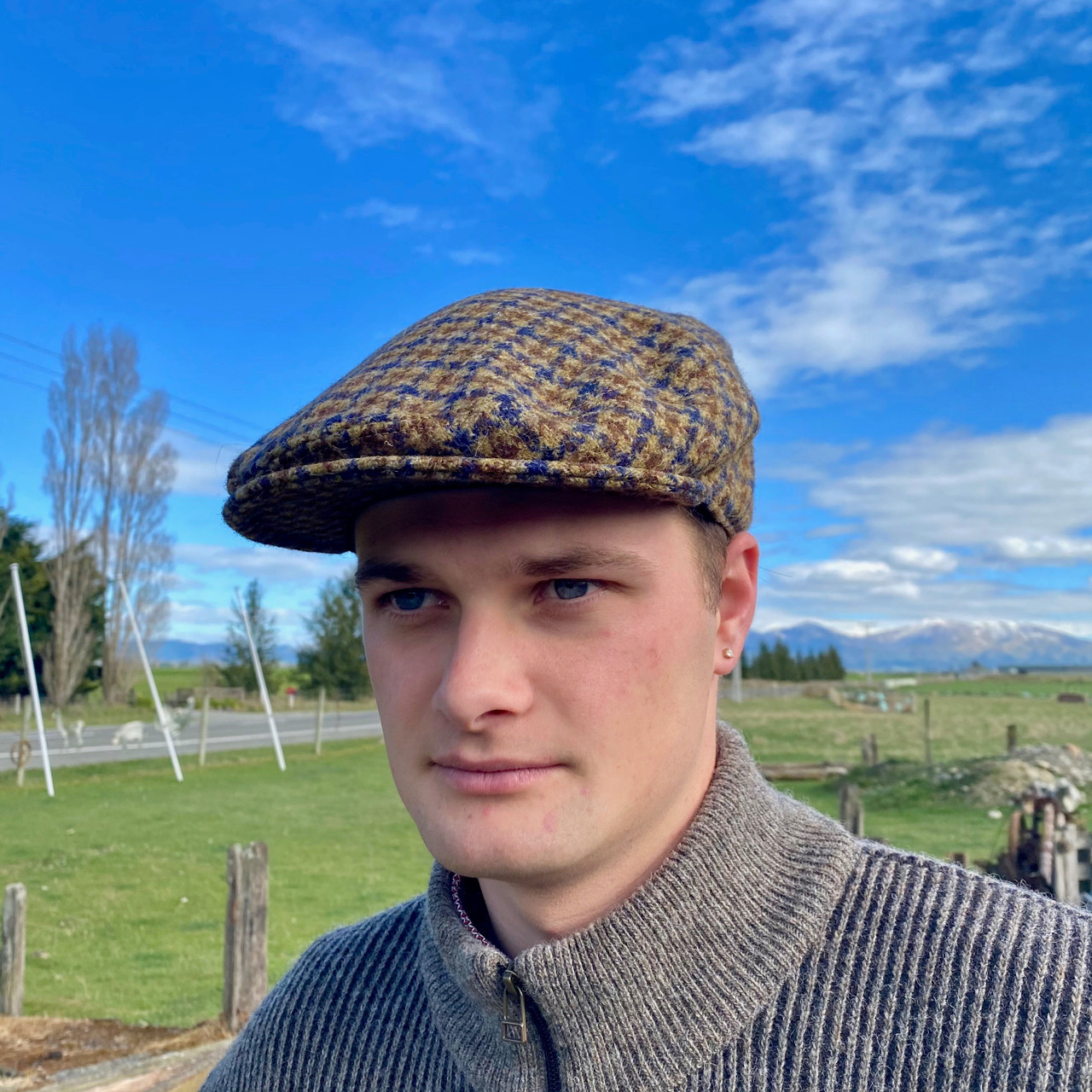 english tweed hat