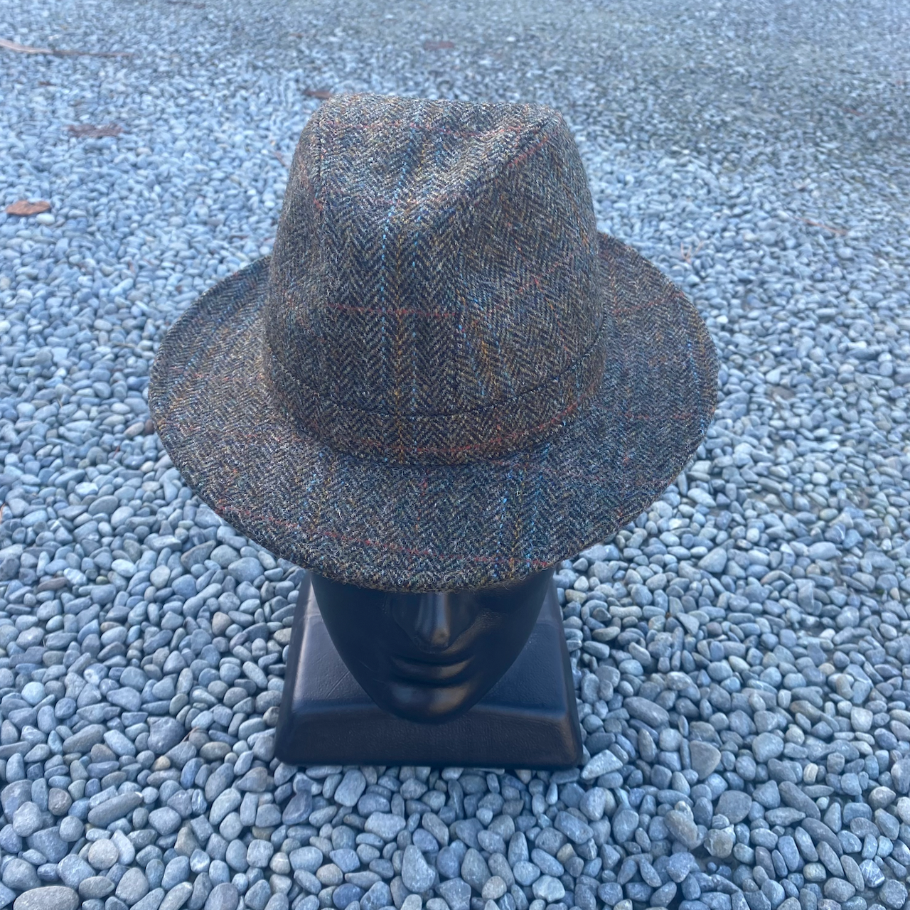 Hills Hats English Wool Tweed Trilby Hat The Tin Shed