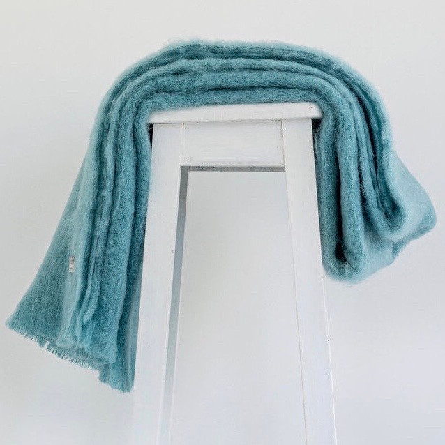 Masterweave Angora Mohair Blanket Throw