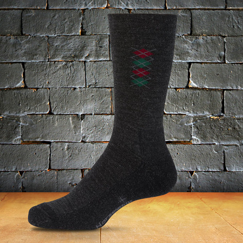 Norsewear Merino Argyle Health Low Tension Socks (8473)