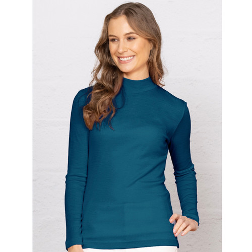 Bay Road Merino - Turtle Neck Top - Tui Bay Road Merino - Turtle Neck Top - Tui