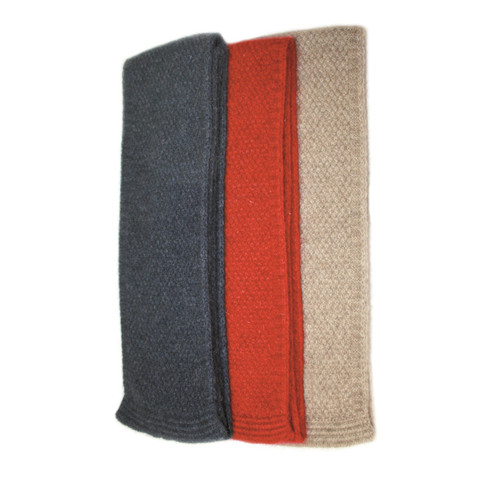 Cosy Kiwi - Roll Trim Merino & Possum Scarf  Cosy Kiwi - Roll Trim Merino & Possum Scarf