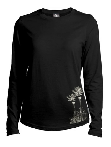 Tussock Ridge Merino - Women's L/S Nikau Tee Tussock Ridge Merino - Women's L/S Nikau Tee