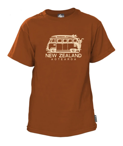 Tussock Ridge Merino - Kid's Combi Tee