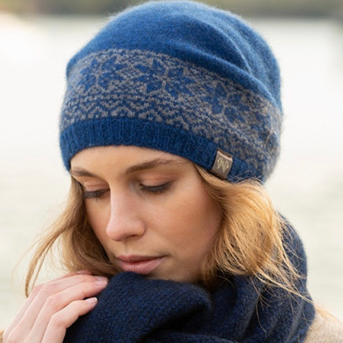 Merino and Possum Norwdarn Beanie (NW5115)Regatta/Shale  Merino and Possum Norwdarn Beanie (NW5115)Regatta/Shale
