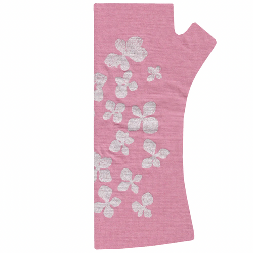Kate Watts - Printed Merino Glovelets (Hydrangea Print) Kate Watts - Printed Merino Glovelets (Hydrangea Print)