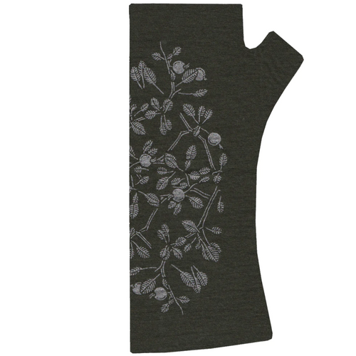 Kate Watts - Printed Merino Glovelets (Korokio Print)  Kate Watts - Printed Merino Glovelets (Korokio Print)
