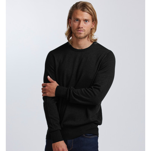 Royal Merino - 100% Merino Men’s Crew Neck (RM2479CR) Black. Royal Merino - 100% Merino Men’s Crew Neck (RM2479CR) Black.