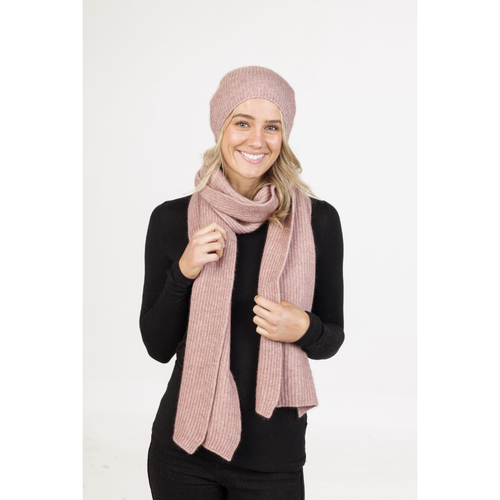 Native World - Merino & Possum Slouch Beanie (NX677)Lily  Native World - Merino & Possum Slouch Beanie (NX677)Lily
