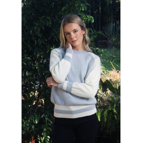 Lothlorian - Alpaca Banded Jumper (ALP074) Lothlorian - Alpaca Banded Jumper (ALP074)
