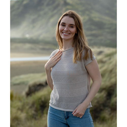 Country Laine - Summer Cotton Mesh Back Top (Sale) Country Laine - Summer Cotton Mesh Back Top (Sale)