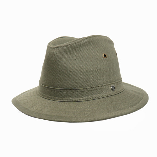 Hills Hats - Cotton Canvas Denver Shoreline (HH2031)Khaki