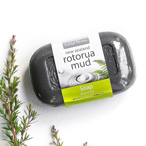 Wild Ferns Rotorua Mud Soap