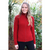 Lothlorian Merino - Possum Rib Jacket (9821)Red Lothlorian Merino - Possum Rib Jacket (9821)Red