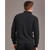 McDonald - Possum & Merino Short Zip Rib Sleeve Sweater (M620) Charcoal