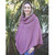 Zinity - Merino & Possum Cowl Neck Poncho -  Pink Zinity - Merino & Possum Cowl Neck Poncho -  Pink