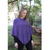 Lothlorian - Plain Poncho (9982)Heather 