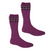 McDonald - Possum & Merino Wave Trim Socks (633)Heather McDonald - Possum & Merino Wave Trim Socks (633)Heather