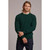 McDonald - Possum & Merino Crew Neck Jumper (6603) Forest