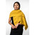 Koru Merino - Possum Lightweight Moss Stitch Wrap (KO518)Kowhai Koru Merino - Possum Lightweight Moss Stitch Wrap (KO518)Kowhai