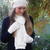 Lothlorian - Alpaca Cable Scarf (ALP021)Natural  Lothlorian - Alpaca Cable Scarf (ALP021)Natural