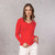 Bay Road Merino - Juliet Vee Neck Top (Sale) 