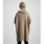 Mocha poncho back view
 Mocha poncho back view