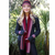 Scarf and beanie set in colour Pink  Scarf and beanie set in colour Pink
