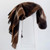 Draped Alpaca fleece throw in Buffalo colour. Draped Alpaca fleece throw in Buffalo colour.