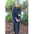 Lothlorian - Merino & Possum Bobble Wrap (9724)Charcoal  Lothlorian - Merino & Possum Bobble Wrap (9724)Charcoal