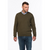 Native World - Merino & Possum Men's Vee Neck Sweater (NB121)Fern