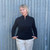 Women in Merino Half Zip Sweater Colour Black 
