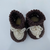 Sheepy Feet Crochet Bootee (SFCBTE)Brown/Cream Sheepy Feet Crochet Bootee (SFCBTE)Brown/Cream