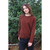 Lothlorian - Merino & Possum Scroll Jumper (9786) Russet Lothlorian - Merino & Possum Scroll Jumper (9786) Russet
