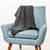 Koru - Merino - Possum Jacquard Throw (KO965) (Navy/Mist). Koru - Merino - Possum Jacquard Throw (KO965) (Navy/Mist).