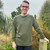Man wearing Merino Mens Midweight Crew Neck (CL0027) in the colour Olive