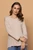 Bay Road Merino - Amber Boat Neck Top