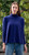 Woman wearing Country Laine - High Neck Sway Jumper (CL0122-IND2026) in the colour Atlantic.